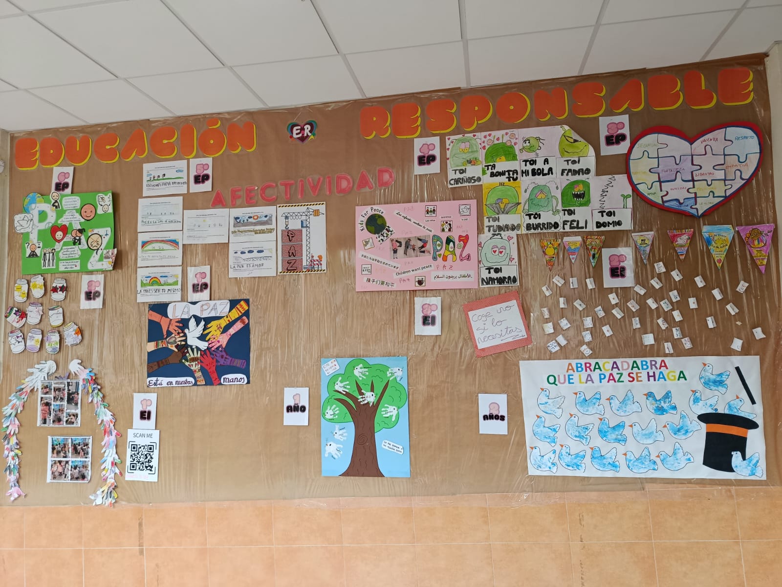 mural educación responsable