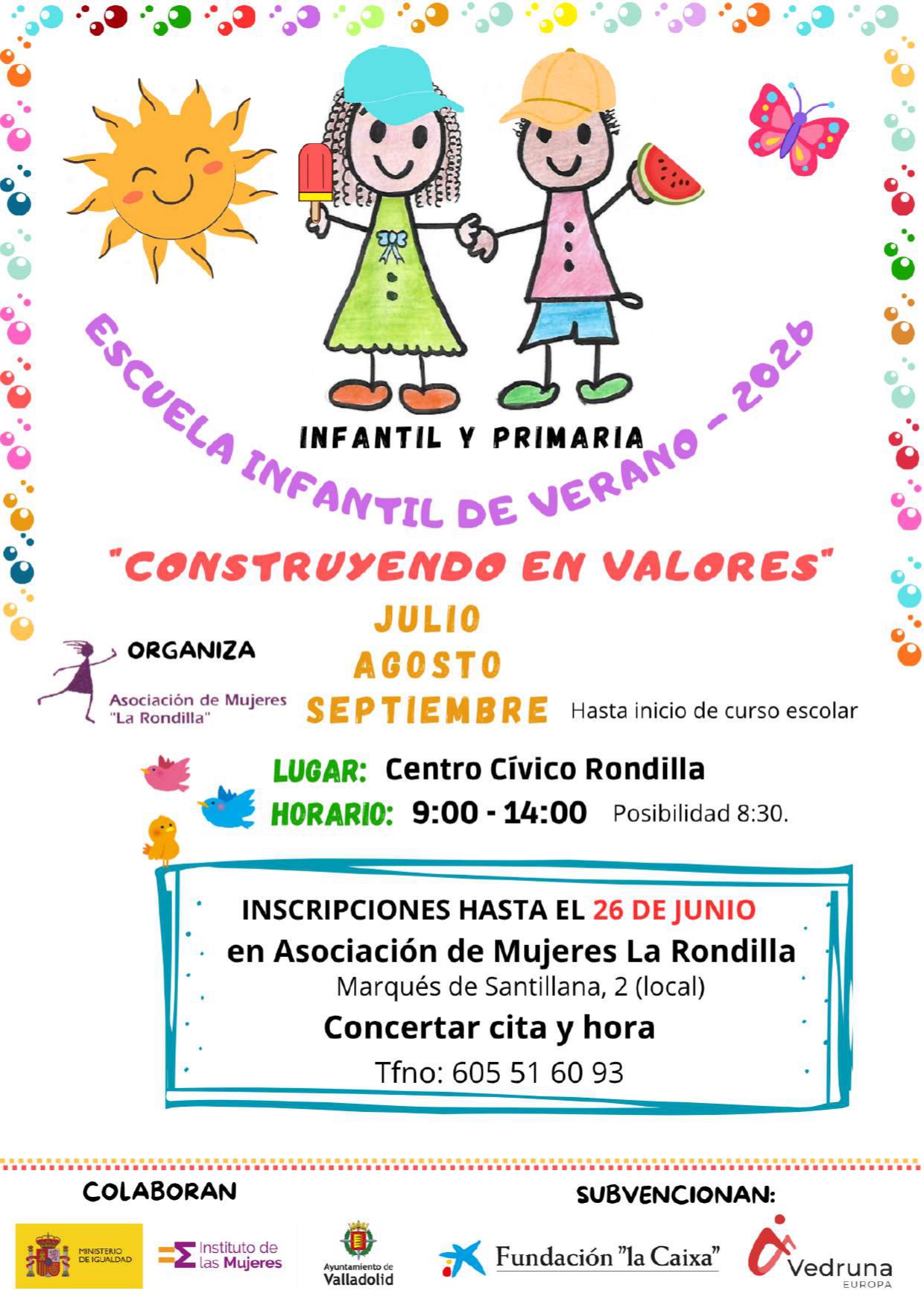 escuela de verano Rondilla